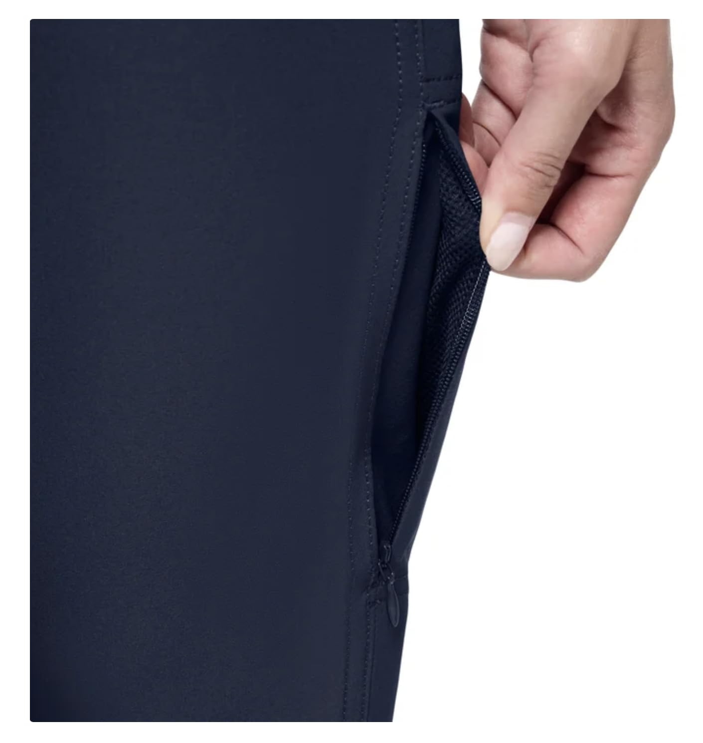 KIRKLAND Signature Women's Travel Pant (US, Numeric, 16, Regular, Regular, Navy (Blue))