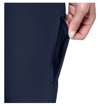 KIRKLAND Signature Women's Travel Pant (US, Numeric, 16, Regular, Regular, Navy (Blue))