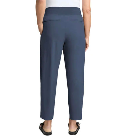 KIRKLAND Signature Women's Quick Dry Stretch Pull On Ankle Pant (US, Alpha, X-Large, Regular, Regular, Blue)