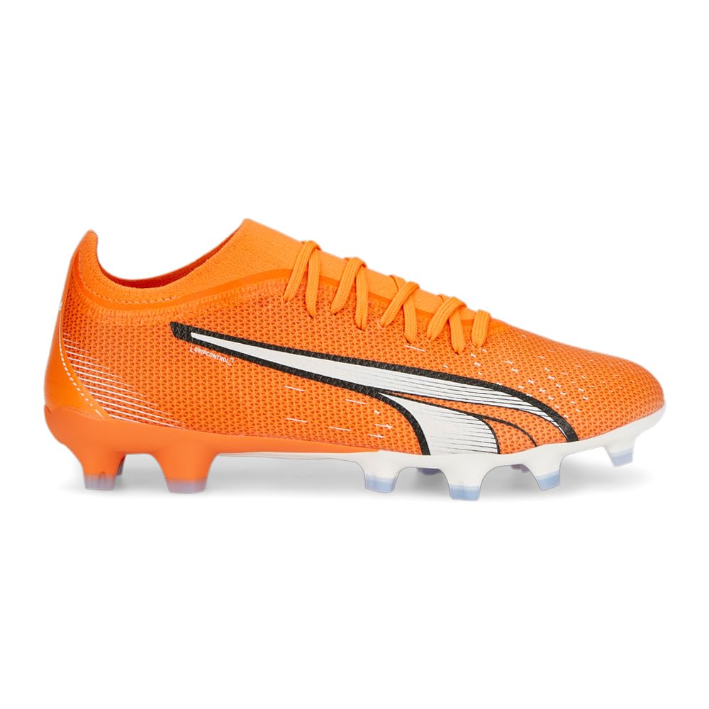 PUMA Womens Ultra Match Firm Ground/Ag Soccer Cleats Cleated, Firm Ground - Orange - Size 8 M