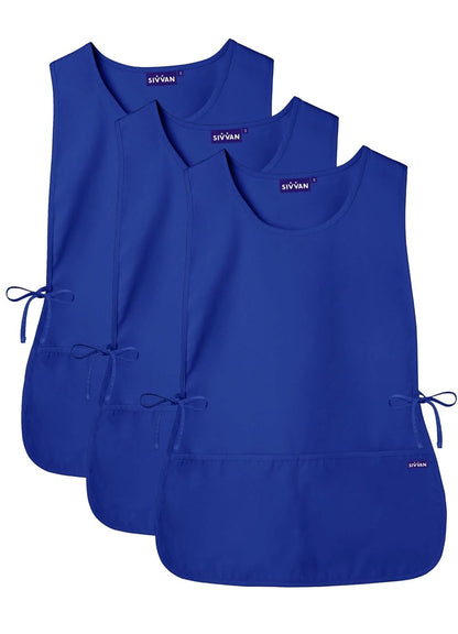Sivvan Unisex Apron - Cobbler Apron 3-Pack - S87003 - Royal Blue - R
