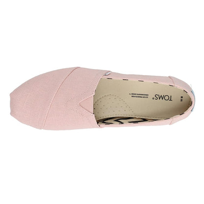 TOMS Alpargata Loafer Flat, Cloudy Pink Heritage Canvas