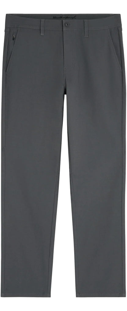 Weatherproof Vintage Men's Water Resistant Active Stretch Straight Fit Tech Pant (US, Waist Inseam, 38, 30, Regular, Regular, Gray)