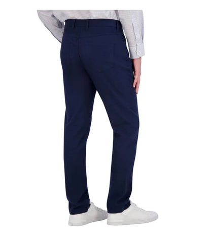 KIRKLAND Signature Men's Stretch Comfort Tapered Fit Brushed 5 Pocket Pant (US, Waist Inseam, 34, 29, Regular, Regular, Blue)