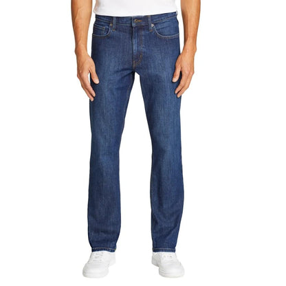 Eddie Bauer Men’s Regular Fit Stretch Jean (Dark Blue, 30W x 30L)