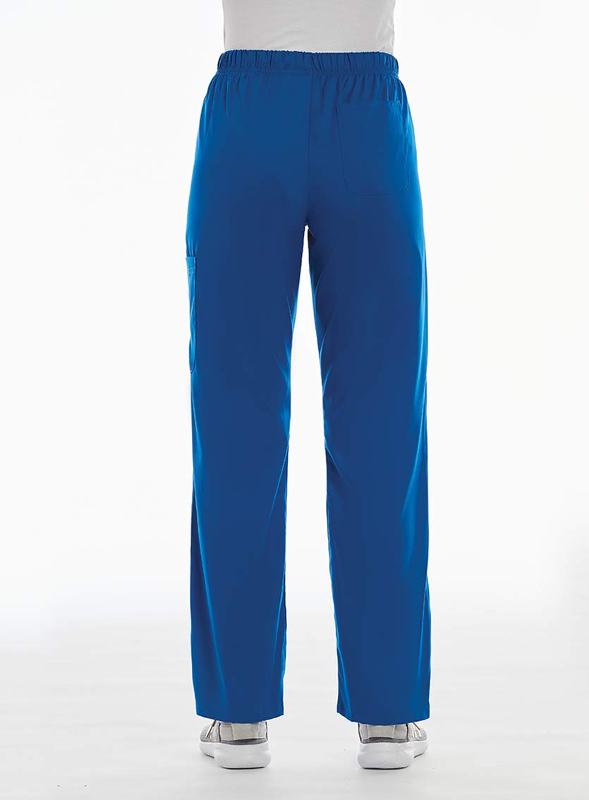ELEMENTS BY ALEXANDERS UNIFORMS Scrub Pants for Women Size X-Large Petite Royal
