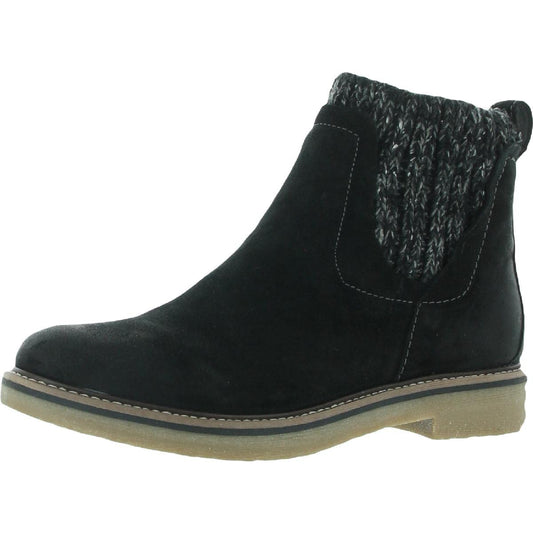 Comfortiva Rawnie Black Oiled Cow Suede 9 W (D)