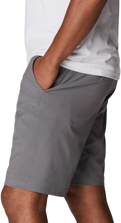 Columbia Mens Lightweight Tech Short (US, Waist, 30, Regular, City Grey)