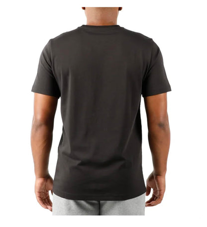 PUMA Men's Short Sleeve Crew Neck Logo Tee Shirt (US, Alpha, Small, Regular, Regular, Black)