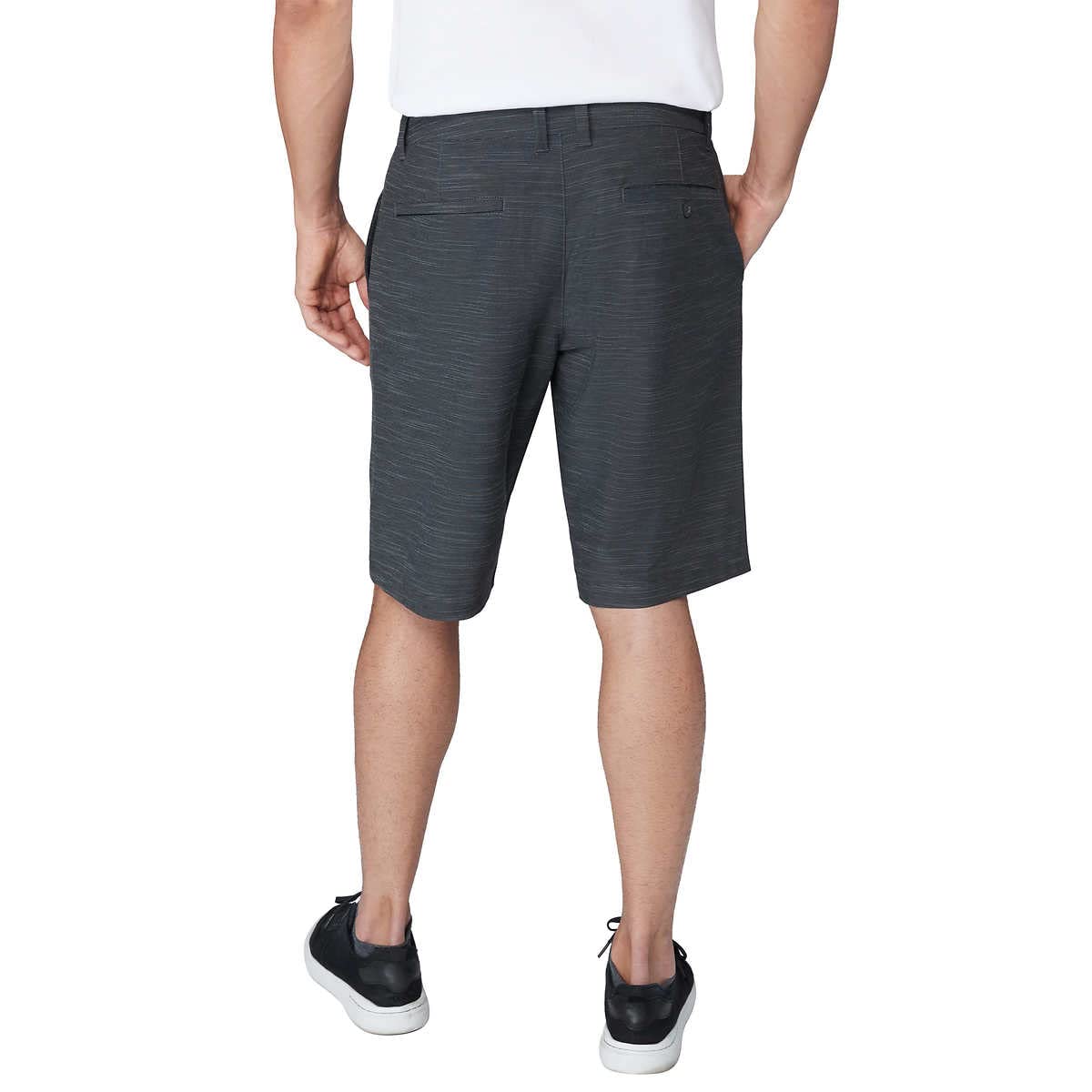 Hang Ten Men's Shorts Hybrid Series - Daybreak in Black | Daybreak, 32