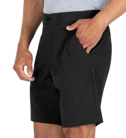 Gerry Men's Comfort Stretch Tech Short with UV Protection (US, Waist, 30, Regular, Black)