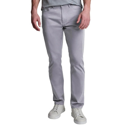 English Laundry Men's Straight Fit Stretch Lightweight 5-Pocket Pant (Gray, 32W x 34L)
