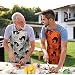 Geyoga 2 Pieces Halloween Apron Halloween Cat Apron Adjustable Cat Pattern Apron Halloween Buffalo Apron for Kitchen Cooking Chef Grill Baking 2 Styles