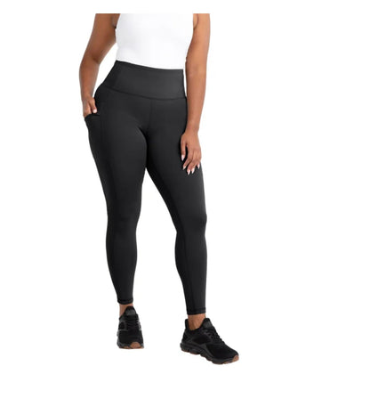 Spyder Active Women's Legging Pant with Envelope Pockets (US, Alpha, X-Large, Regular, Regular, Gray, X-Large)