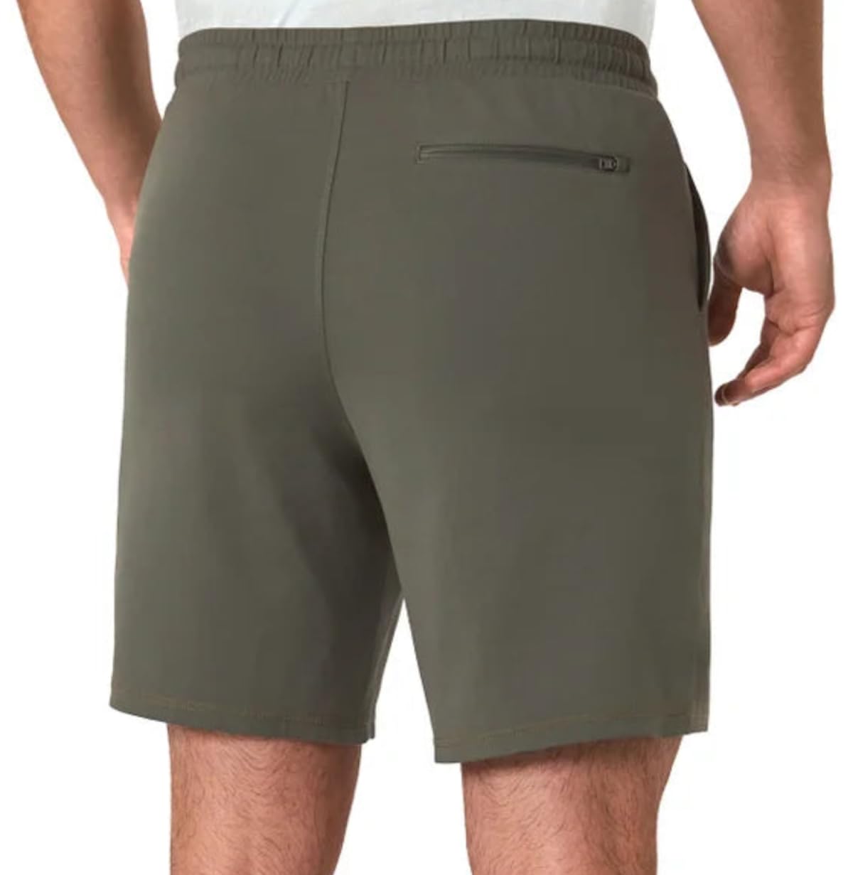Mondetta Outdoor Project Men's Performance Active Short with Pockets (US, Alpha, Small, Regular, Regular, Green)