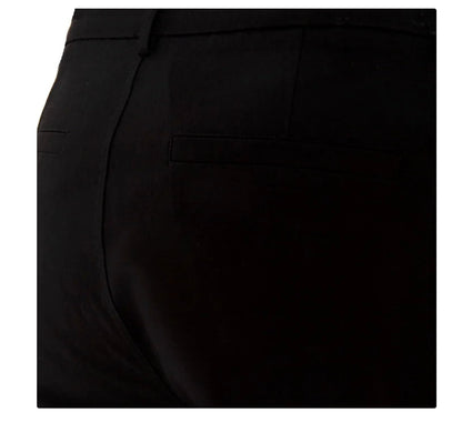 Mario Serrani Women's Slim Fit Pull On Capri Pant (US, Alpha, X-Large, Regular, Regular, Black)