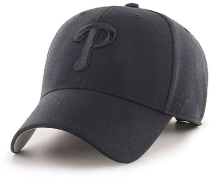 '47 Philadelphia Phillies MVP Adjustable Black Hat One Size