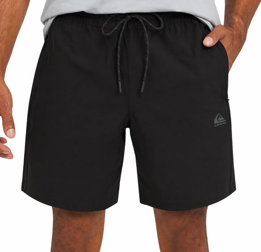 Quiksilver Men's Comfort Stretch Active Short (US, Alpha, XX-Large, Regular, Regular, Black)