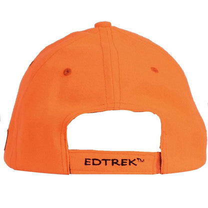 EDTREK High Performance Hat for Hunter and Angler - Waterproof Hunting Cap, Fishing Cap, Outdoor Cap (Hunter Safety Blaze Orange)
