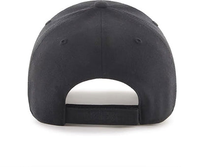 '47 Arizona Diamondbacks MVP Adjustable Black on Black Hat, One Size