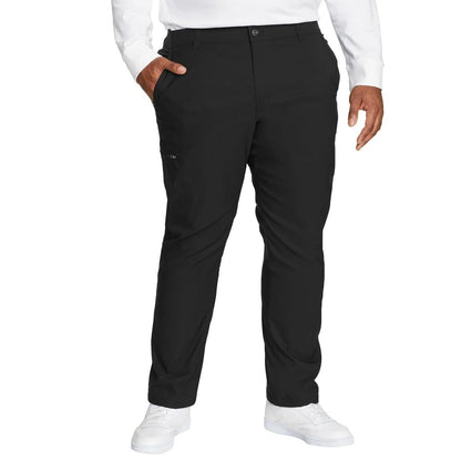 Eddie Bauer Menâ€™s Fleece Lined Pants â€“ Water Resistant, Lightweight Stretch Fabric, Zipper Pockets (Black, 38Wx32L)