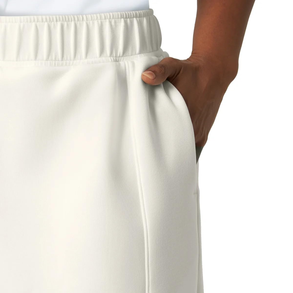 Mondetta Women's High Waisted Moisture Wicking Athletic Skort (US, Alpha, X-Large, Regular, Regular, White)