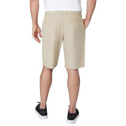 Hang Ten Men's Shorts Hybrid Series - Daybreak in Tan | Daybreak, 32