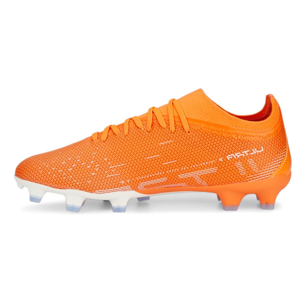 PUMA Womens Ultra Match Firm Ground/Ag Soccer Cleats Cleated, Firm Ground - Orange - Size 8 M