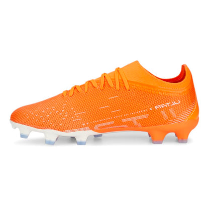 PUMA Womens Ultra Match Firm Ground/Ag Soccer Cleats Cleated, Firm Ground - Orange - Size 8 M