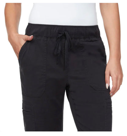 Buffalo David Bitton Women's Tencel Pull-On Cargo Pant (US, Alpha, X-Large, Regular, Regular, Black)