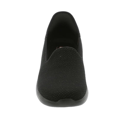 Skechers Womens Hands Free Slip-ins On-The-Go Swift - Luminary Black/Gold, 11 Medium