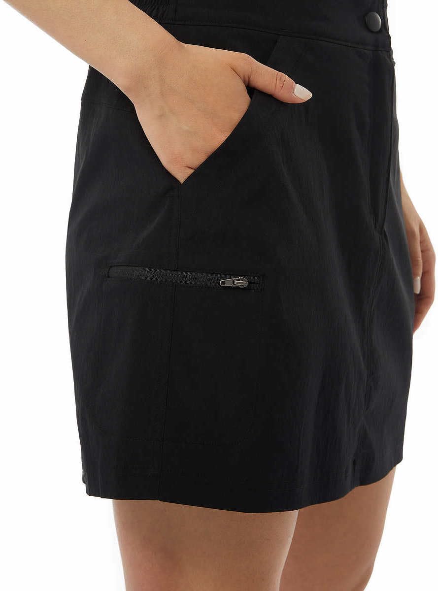 32 Degrees Cool Womens Lightweight Tech Skort (US, Alpha, X-Large, Regular, Regular, Black)