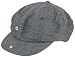Brixton Brood Snap Cap Grey/Black MD (7 1/4)