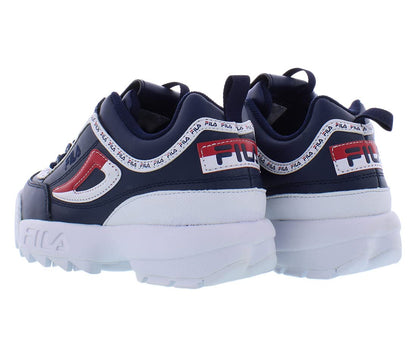 Fila Disruptor II Premium White Navy/Gum 7.5 D (M)