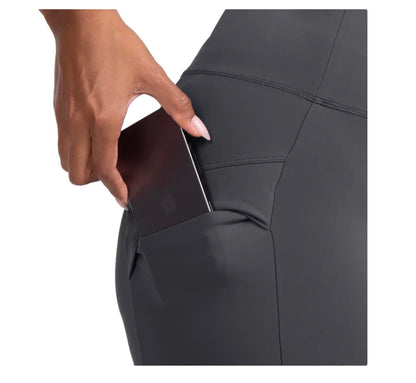 Spyder Active Women's Legging Pant with Envelope Pockets (US, Alpha, XX-Large, Regular, Regular, Gray, XX-Large)