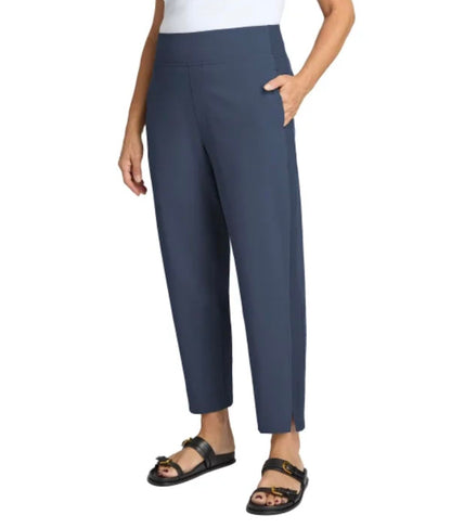 KIRKLAND Signature Women's Quick Dry Stretch Pull On Ankle Pant (US, Alpha, X-Large, Regular, Regular, Blue)