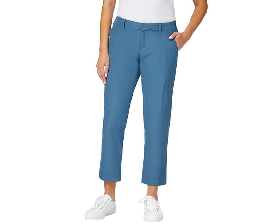 Kirkland Signature Womens Hiking Pants - Travel Pants Women (Blue, 16)