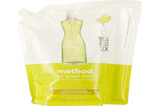 Method Dish Soap Refill, Lime + Sea Salt, 36