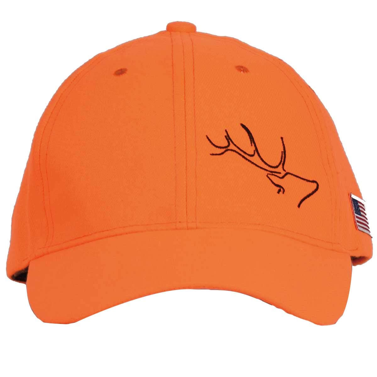 EDTREK High Performance Hat for Hunter and Angler - Waterproof Hunting Cap, Fishing Cap, Outdoor Cap (Hunter Safety Blaze Orange)