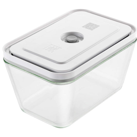 Zwilling 36803-300 Fresh & Save Vacuum Glass Container, Large Size, Vacuum, Hermetically Sealing, Heat Resistant Glass, Storage Container, Fresh & Save