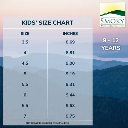 Smoky+Children%27s+Kid%27s+Stars+and+Stripes+Vintage+Brown+Leather+Western+Cowboy+Boot