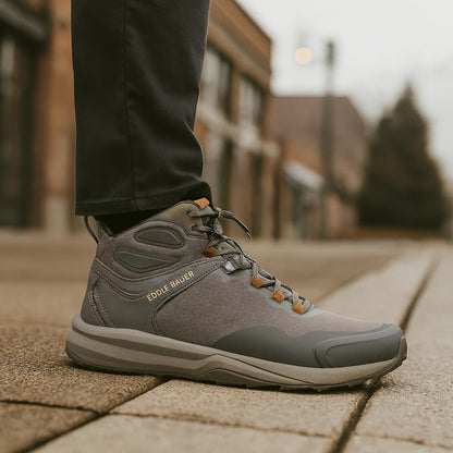 Eddie Bauer Men's Outdoor Sneaker Boot (GREY, 11, US Footwear Size System, Adult, Men, Numeric, Medium, 11)