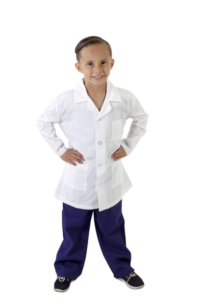 Natural Uniforms Childrens Lab Coat-Soft Touch, 7