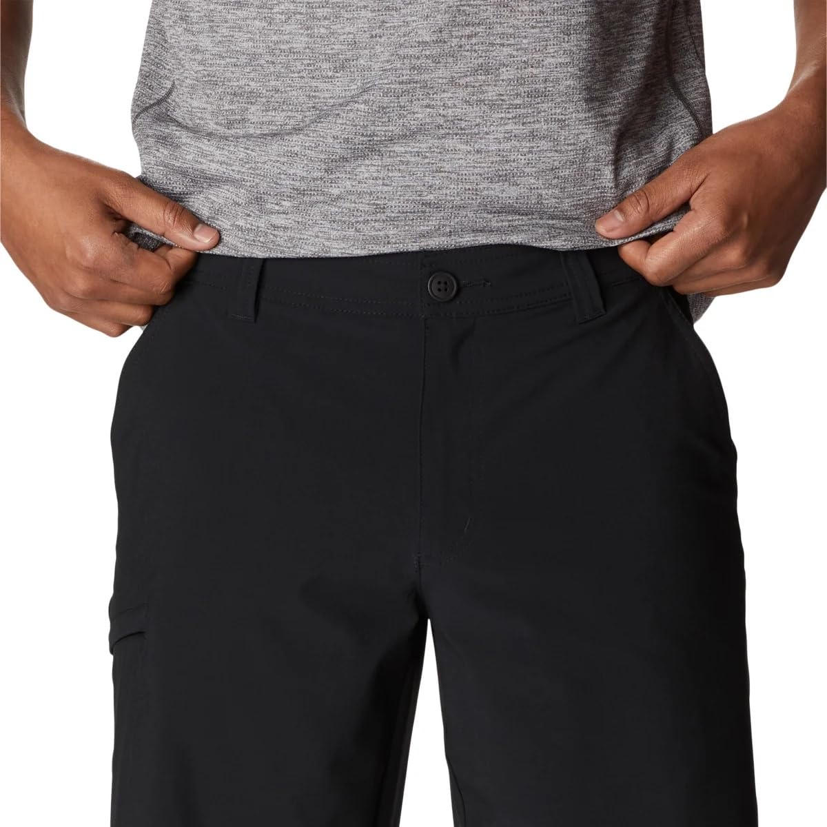 Columbia Mens Lightweight Tech Short (US, Waist, 30, Regular, Black)