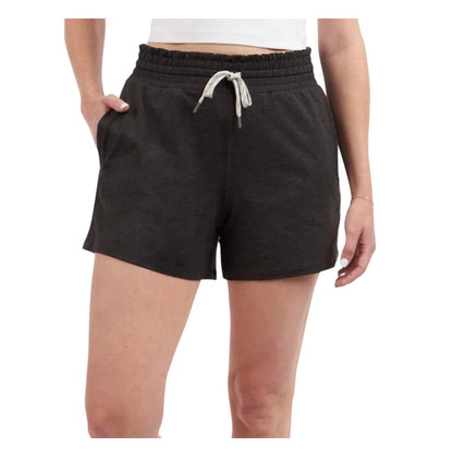 KIRKLAND Signature Women's Lightweight Short with Pockets (US, Alpha, Medium, Regular, Regular, Black (Black Heather))