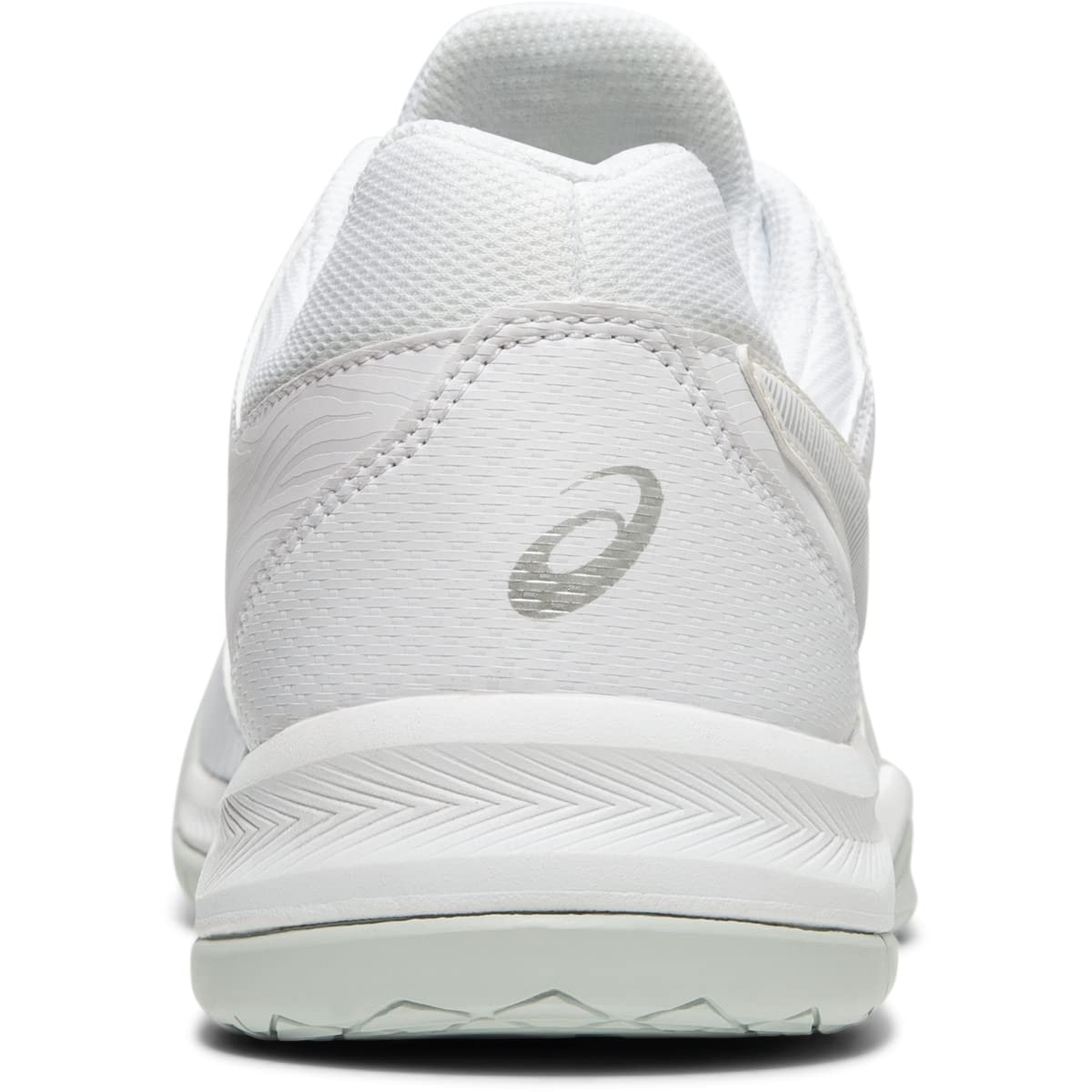 ASICS Gel Dedicate 6 Mens Tennis Shoe - White/Silver - Size 6.5