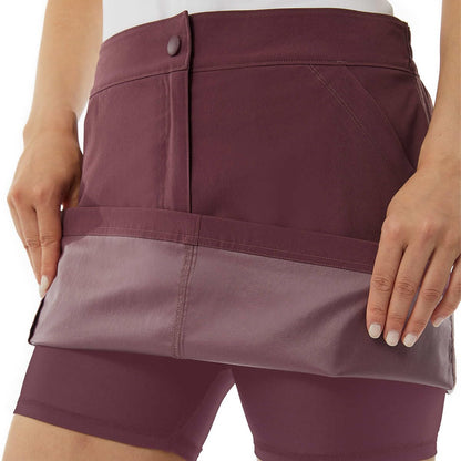 32 Degrees Cool Womens Lightweight Tech Skort (US, Alpha, XX-Large, Regular, Regular, Crushed Violet)