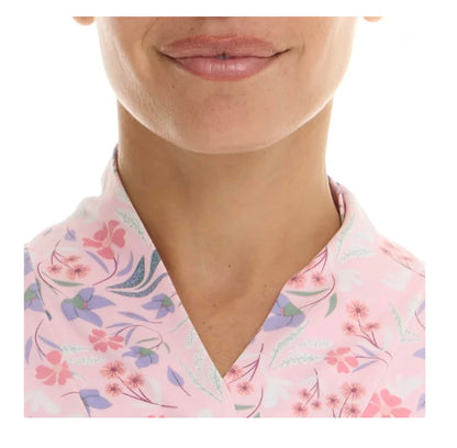 Flora Nikrooz FN Women's 3 Piece Super Soft Lounge PJ Sleep Set, Robe, Tank, and Pant (US, Alpha, XX-Large, Regular, Regular, Pink (Floral))