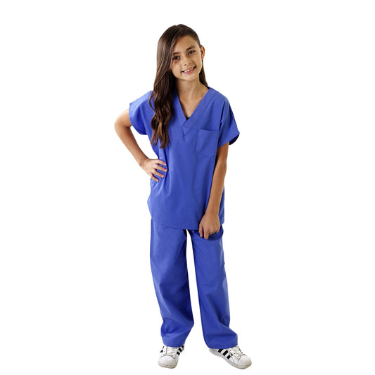 Active Uniforms Kids Scrubs Set Super Soft Children Scrub Set 12/14, Ceil