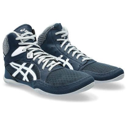 ASICS Kid's Snapdown 3 Grade School Wrestling Shoes, 1.5, French Blue/White